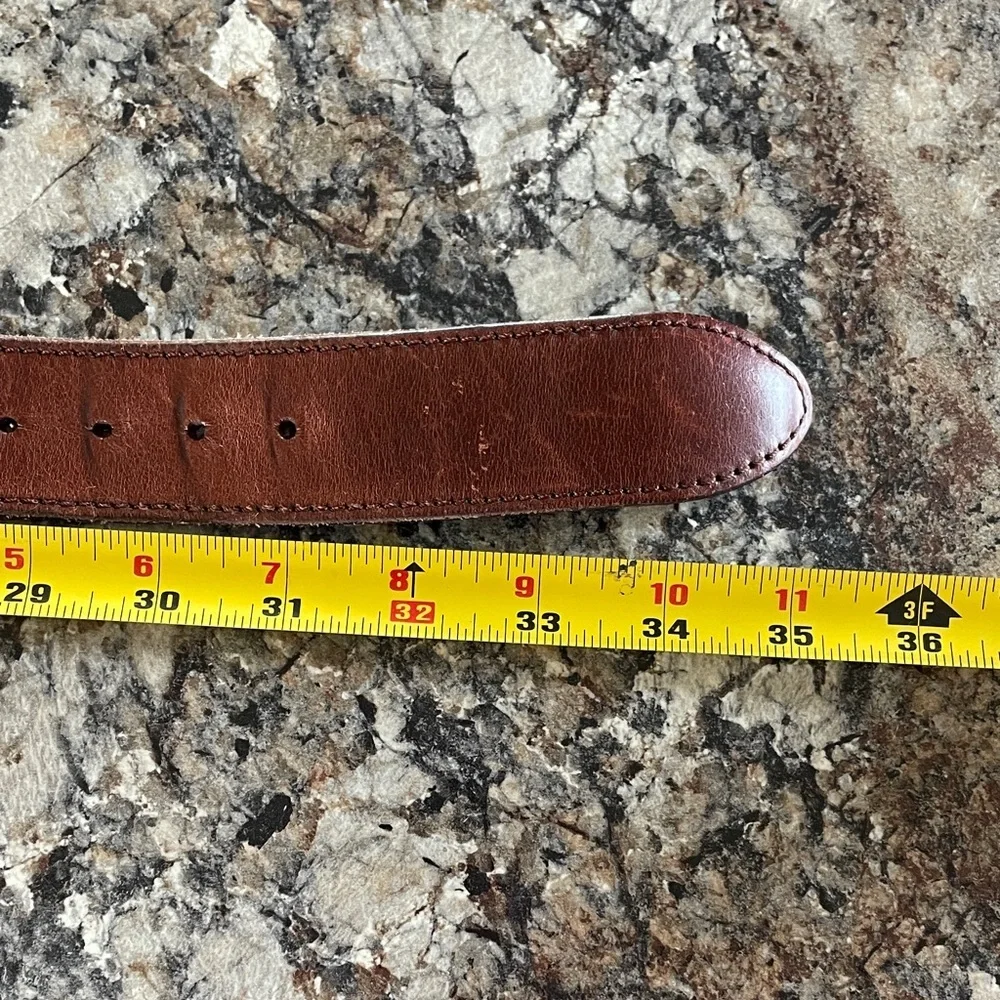 Eddie Bauer woven leather